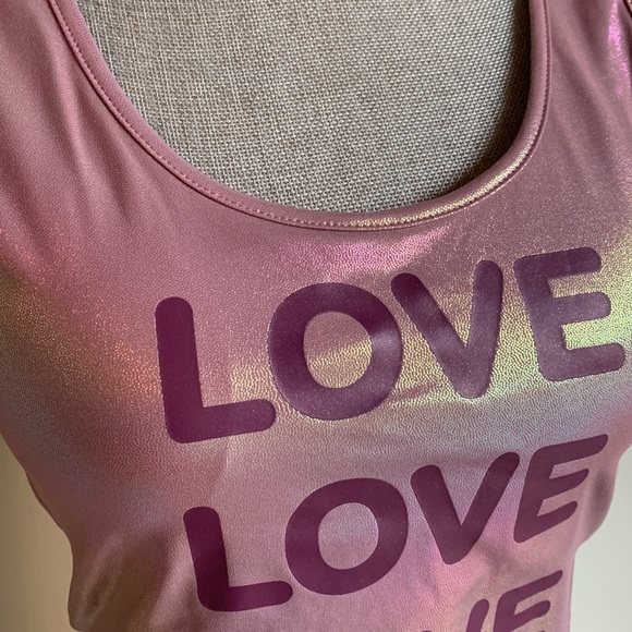 Electric Yoga Medium Lilac Love Tank - Picture 2 of 8